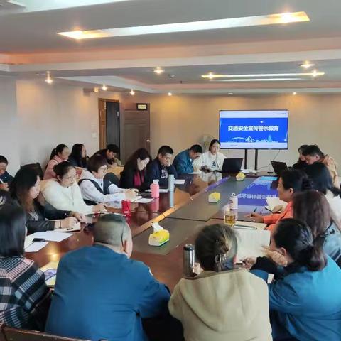 商贸经营部开展交通安全专项监督检查工作