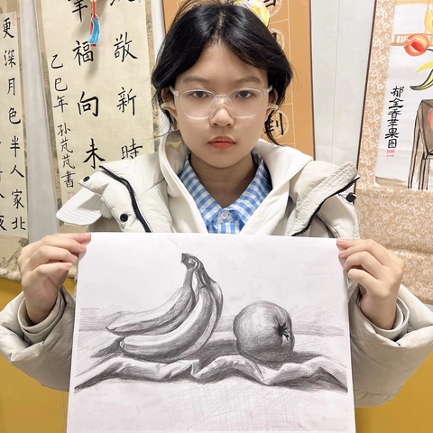 管若翕羽画童年美术之旅💫