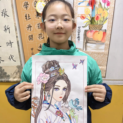 孙逸宸宝贝汉锋国画之旅🌿