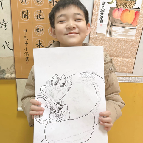 吴浩宇羽画童年美术之旅💫