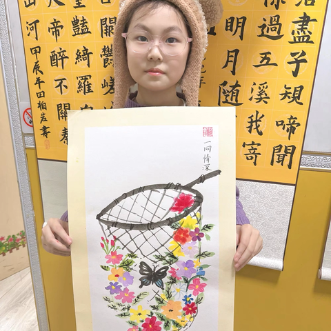 邹依珂宝贝汉锋国画之旅🌿