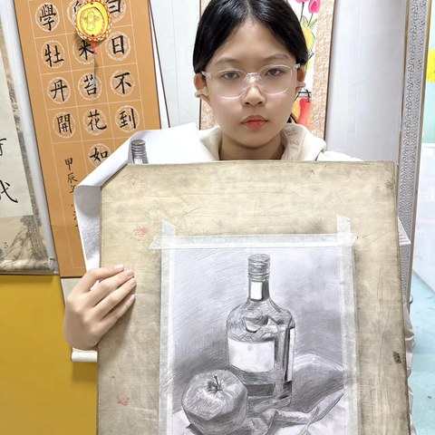 管若翕羽画童年美术之旅💫