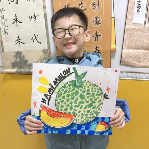 张逸飞宝贝羽画童年美术之旅💫