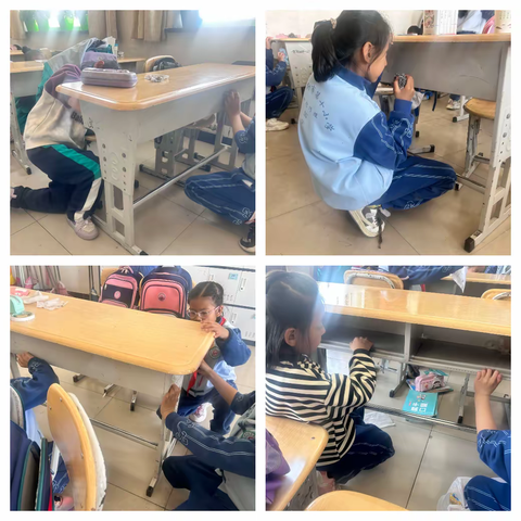 “小手爱劳动，自己擦桌椅”——三爱三节之爱劳动