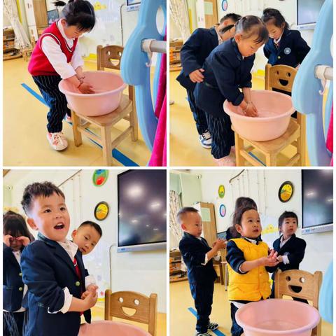 开学第一月    经过一个月的幼儿园生活，宝贝们从哭闹入园到开开心心入园，从午睡不能自己入睡到自己能够入睡，宝贝们每天都在进步，非常的棒！宝贝们在幼儿园交到了自己的好朋友，已经融入托一班这个集体。