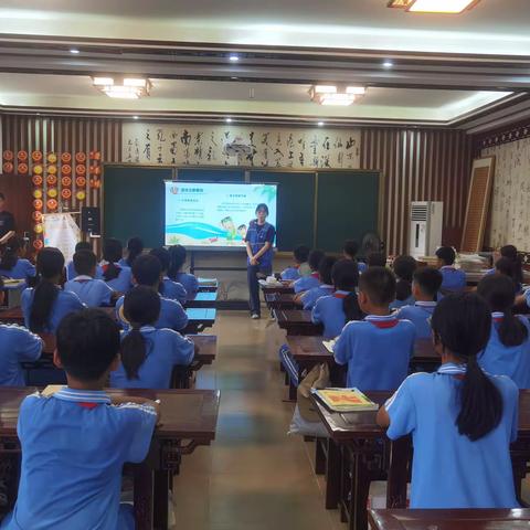 “护苗”直通车│团椰林镇委开展防溺水宣讲教育进校园活动