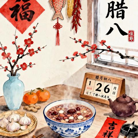 【全环境立德树人】｜巧手腌蒜迎腊八·童心承韵传文化——德州市陵城区第三实验小学腊八节主题活动