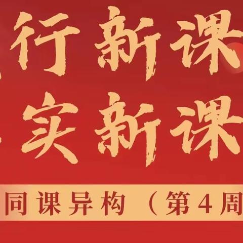 践行新课标，落实新课堂——青年教师同课异构活动