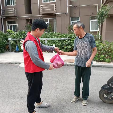 北山口镇西河村【我们的节日•中秋】 “迎中秋  送温暖”走访慰问活动