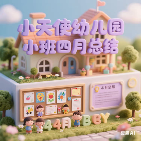 小天使幼儿园小班四月总结