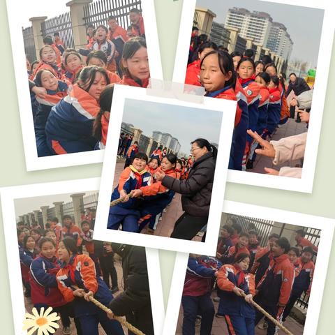 “拔”出风格，“河”作共赢！——胡桥一中小学部第三届迎元旦拔河比赛