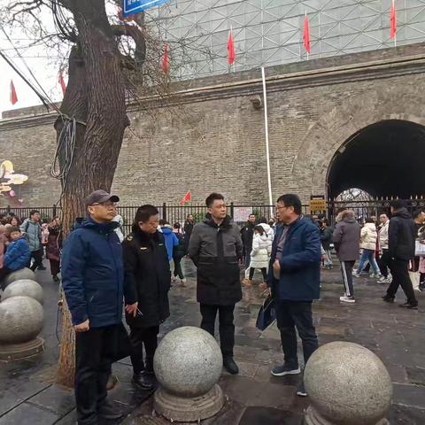 市安委办第二帮扶组对莲湖区春节期间安全生产工作进行指导帮扶