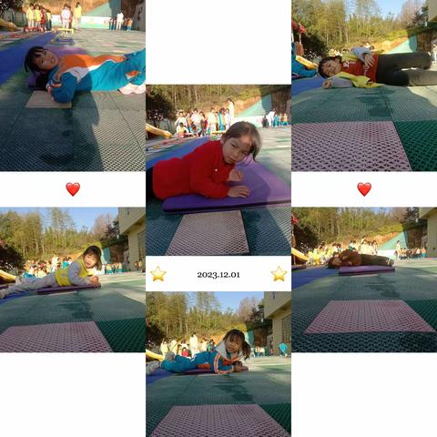 银坑镇智慧星幼儿园大二班孩子的精彩瞬间