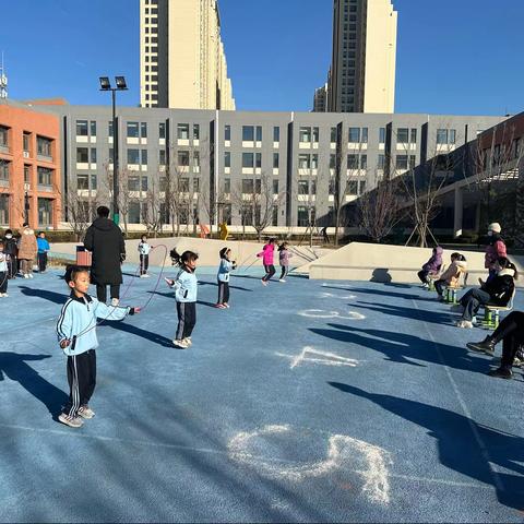 八里台实验小学三跳比赛纪实