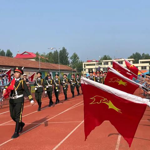 国旗见证成长，青春永不散场——郯城县第三实验小学第十九周升旗仪式