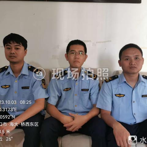 海口市综合执法局海洋和渔业行政执法支队开展中秋国庆假日安全生产巡查