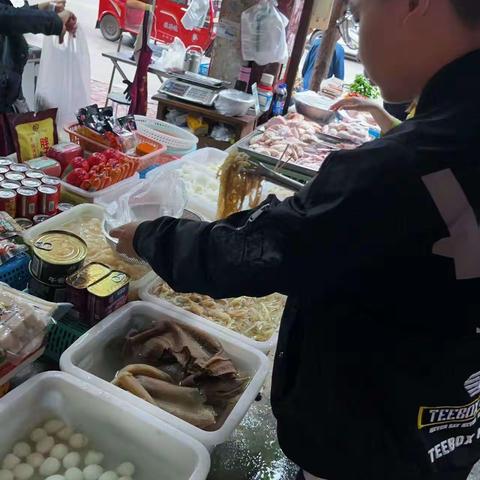 庆双节，举炊做饭