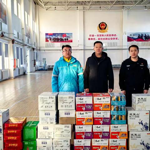 塔城销售片区开展“警察节”慰问活动