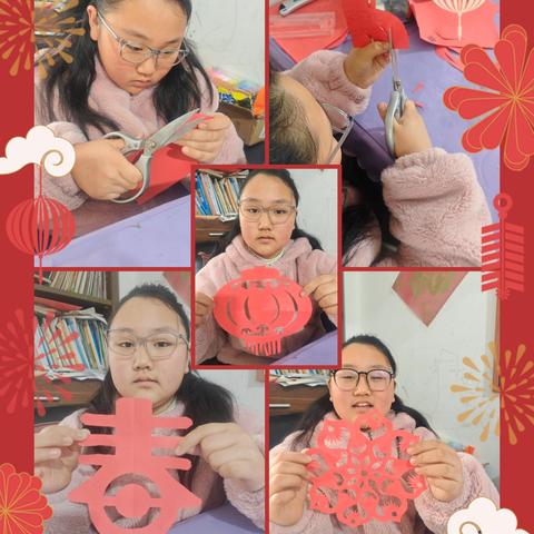 寒假作业集五福----多彩的生活【四（6）班杨谷悦颖】