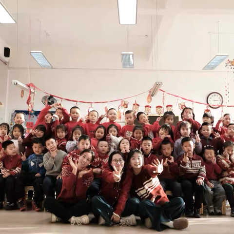 “冬韵启岁，童趣满庭”——可爱的大三班