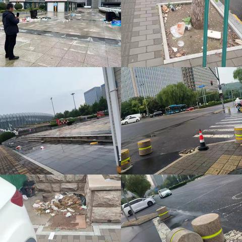 智管中心对大型活动场所周边开展市容巡查