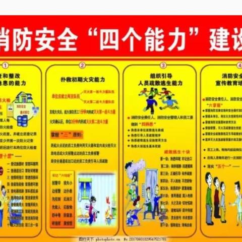 龙居镇中心学校消防安全演练