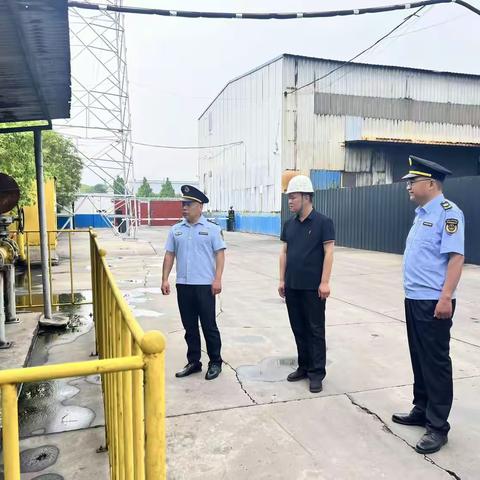 卫东区开展安全、消防 周五督导日活动