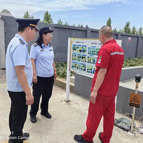 卫东区开展安全、消防 周五督导日活动