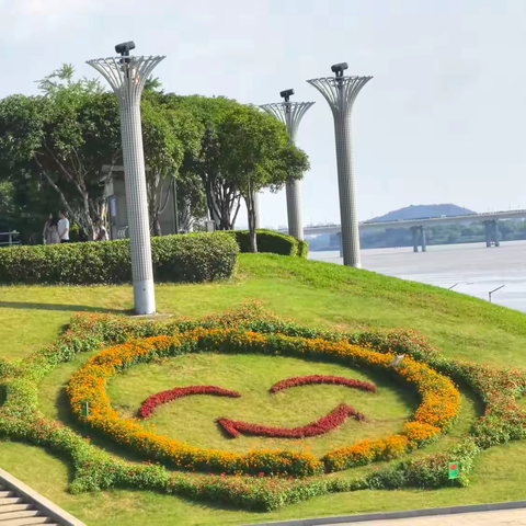 这片长沙“海边”的花世界🌸