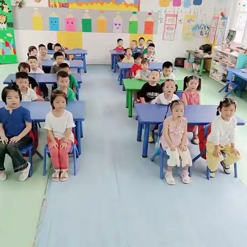 炉桥工业园区幼儿园中一班第一周美篇＿＿＿中班，我们来了