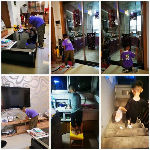 王靖淇中秋、国庆假期运动，劳动，学习