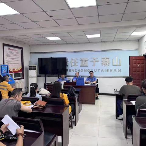 长北运转车间三班开展典型违章问题学习补强活动