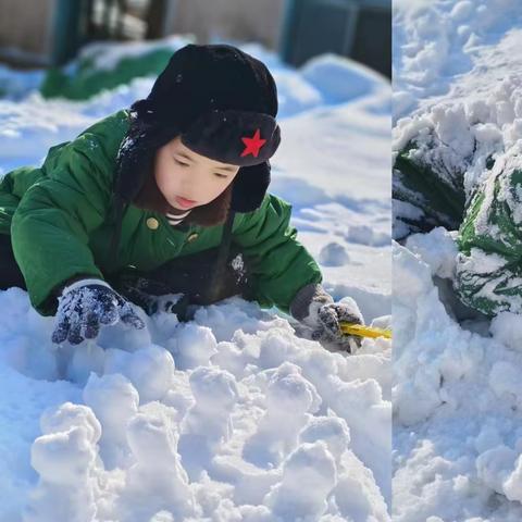 我和雪的约定——实小四（7）中队踏雪活动