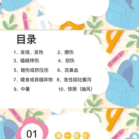 幼儿园日常急救处理培训