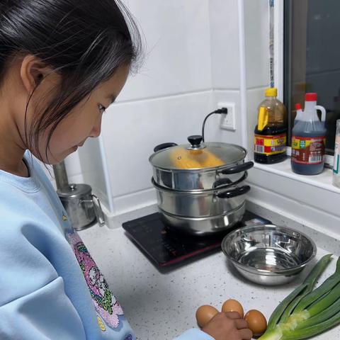 美食制作——鸡蛋葱饼