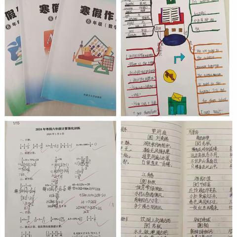 南园街学校六年级五班王薪朝假期实践作业