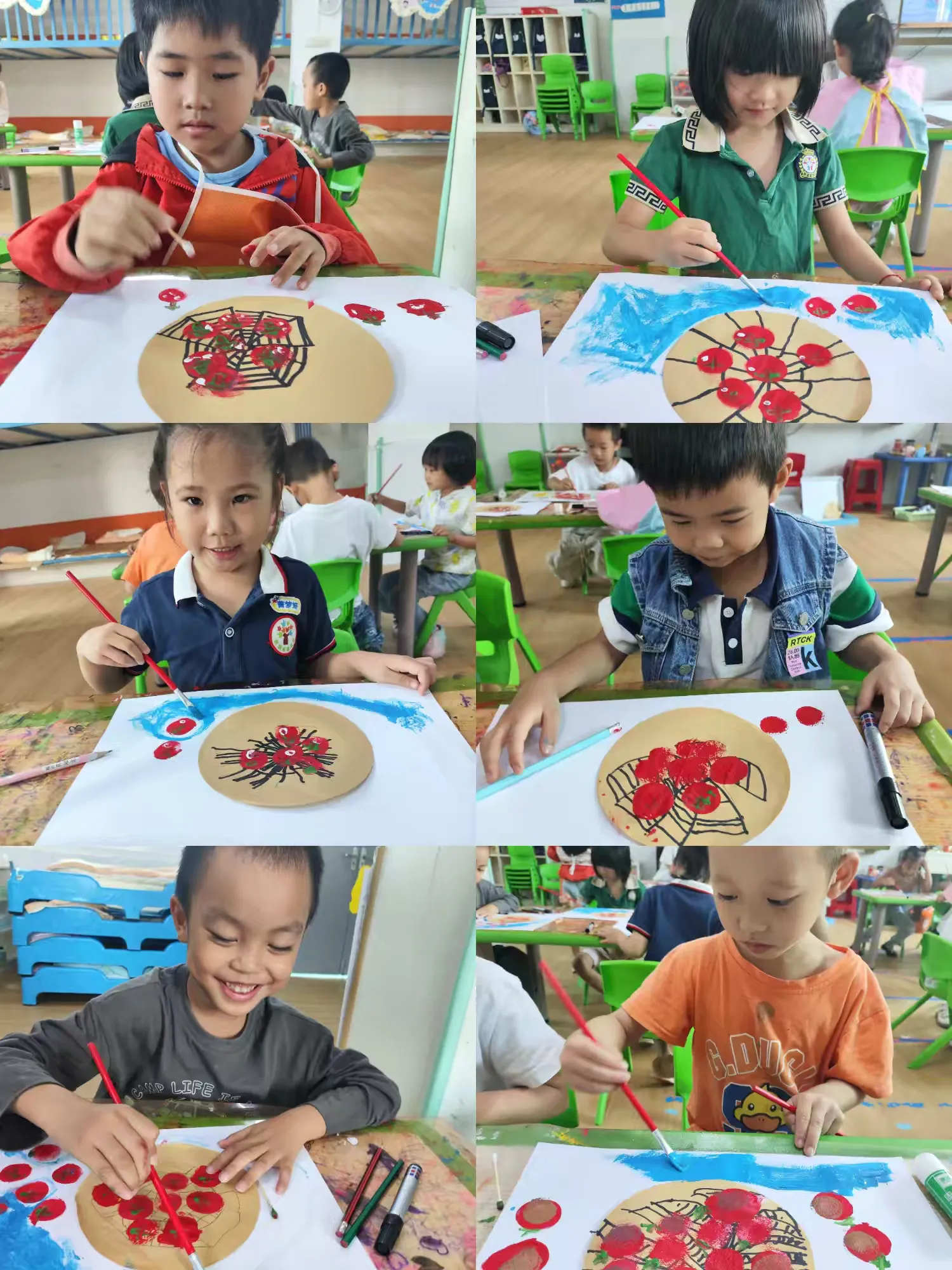 简篇-幼儿园十月生活点滴记录📷——大(1)班
