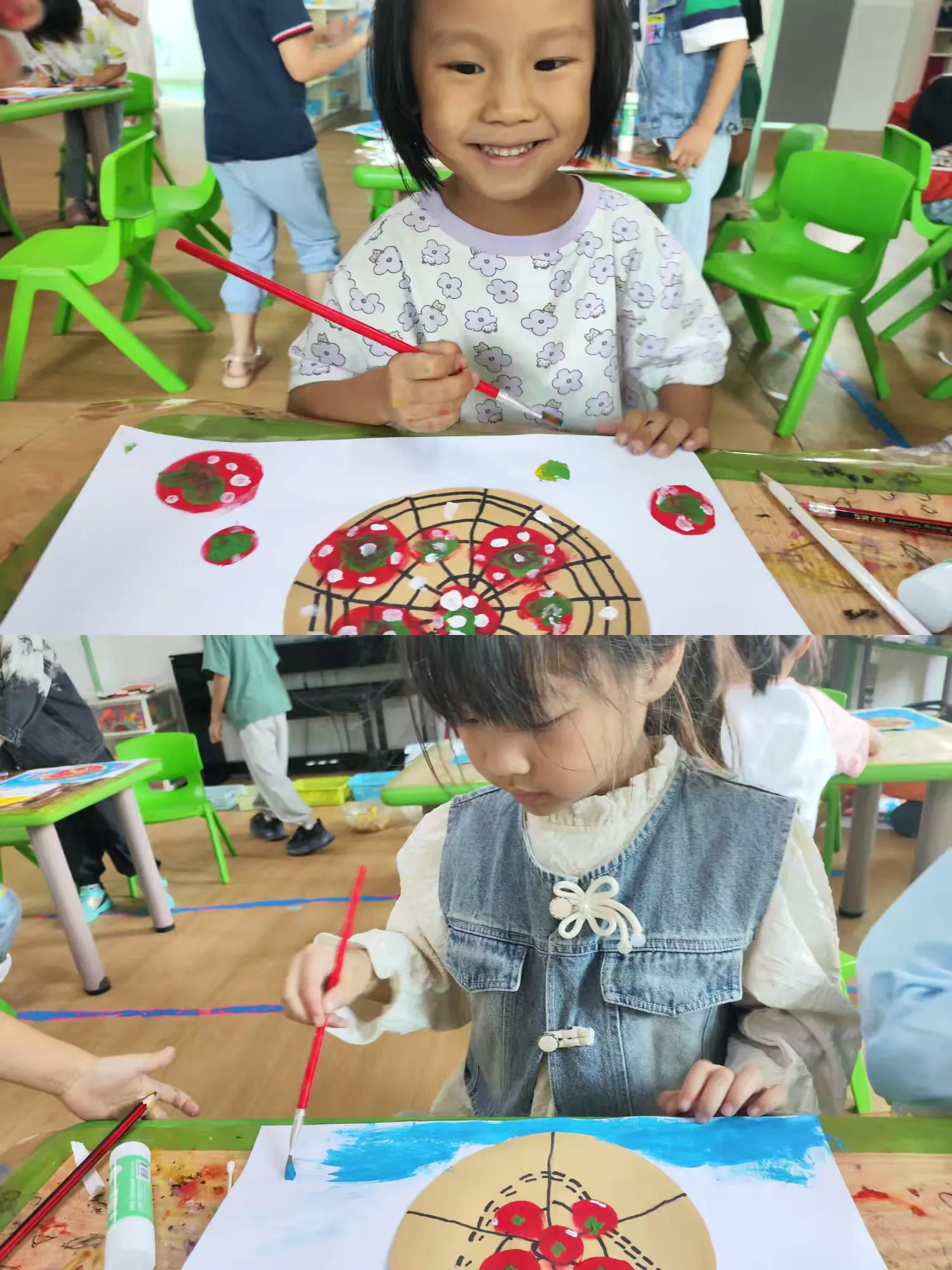 简篇-幼儿园十月生活点滴记录📷——大(1)班