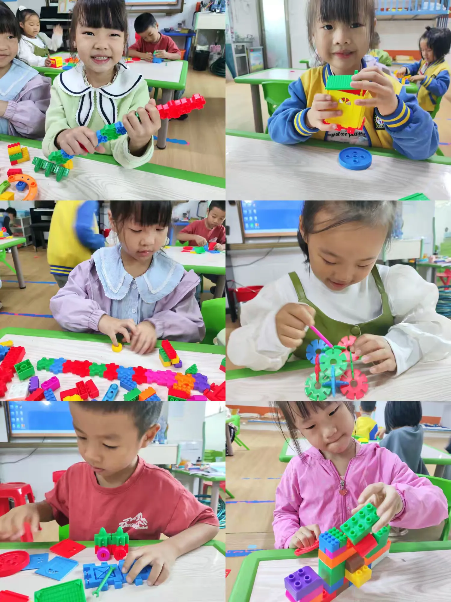 简篇-幼儿园十月生活点滴记录📷——大(1)班