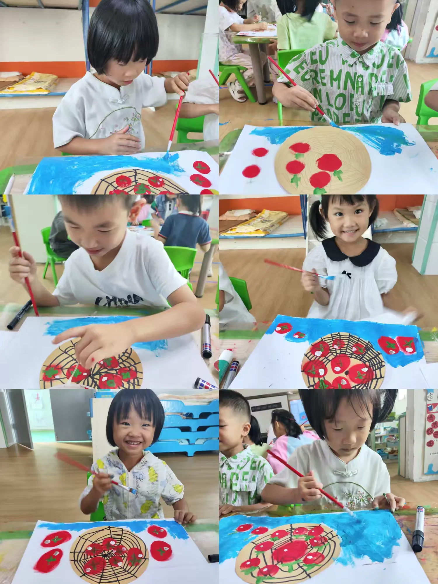 简篇-幼儿园十月生活点滴记录📷——大(1)班