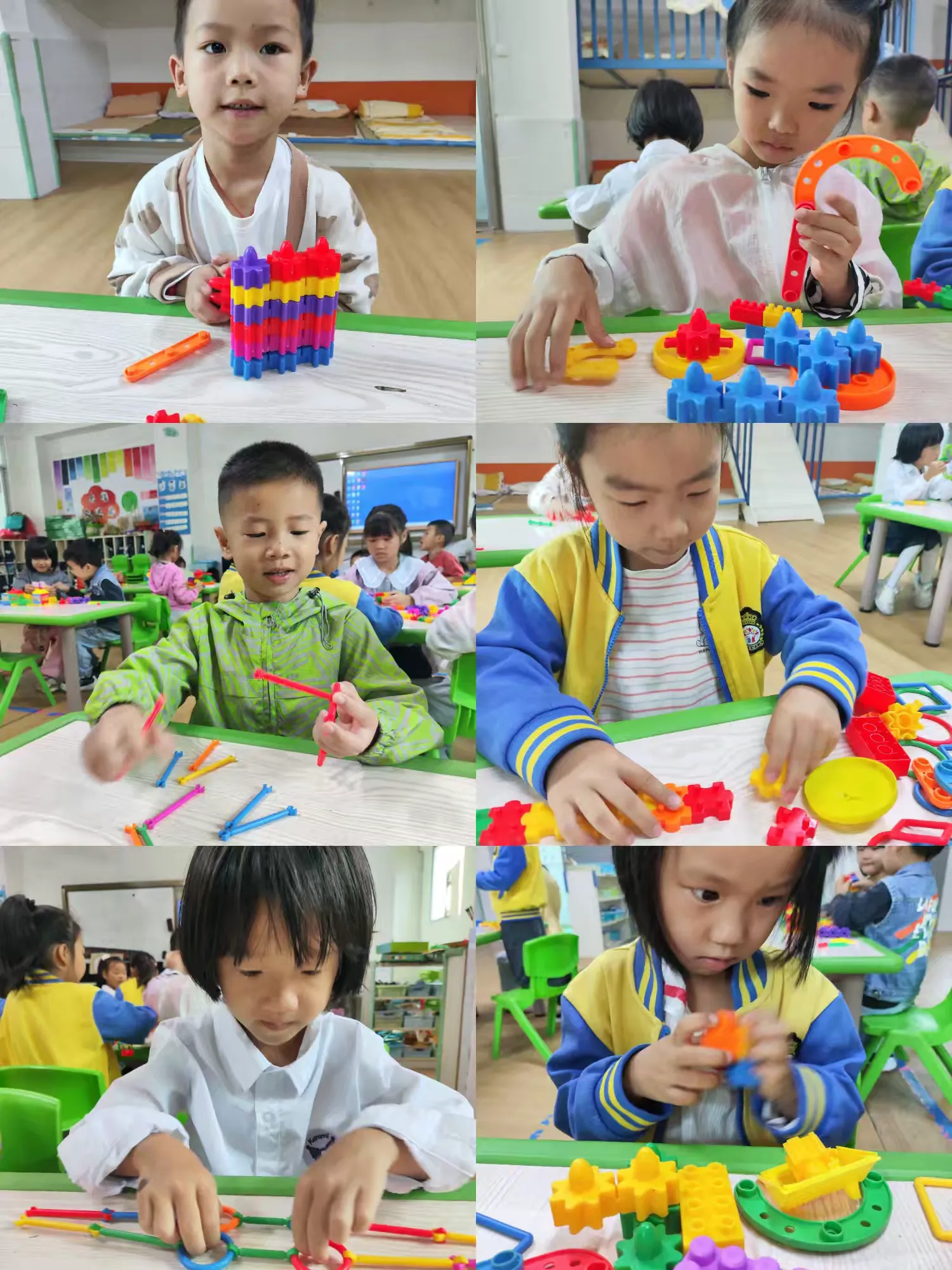 简篇-幼儿园十月生活点滴记录📷——大(1)班