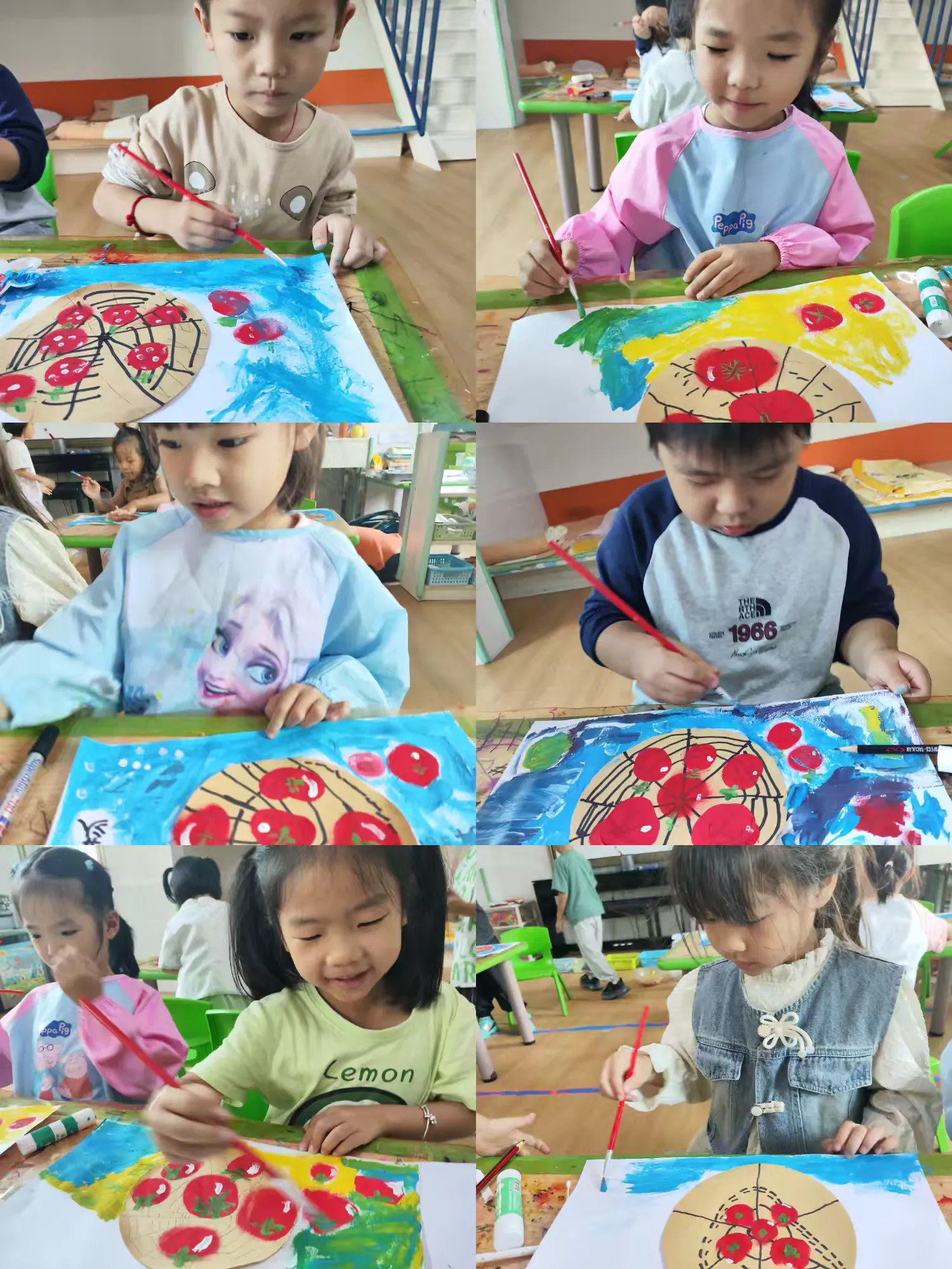 简篇-幼儿园十月生活点滴记录📷——大(1)班