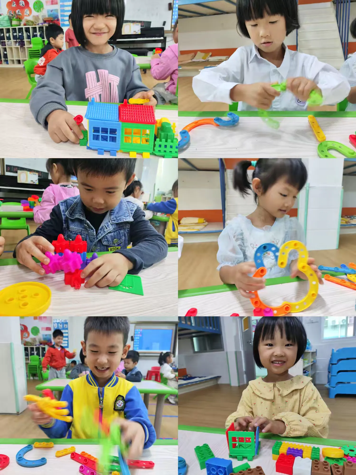 简篇-幼儿园十月生活点滴记录📷——大(1)班