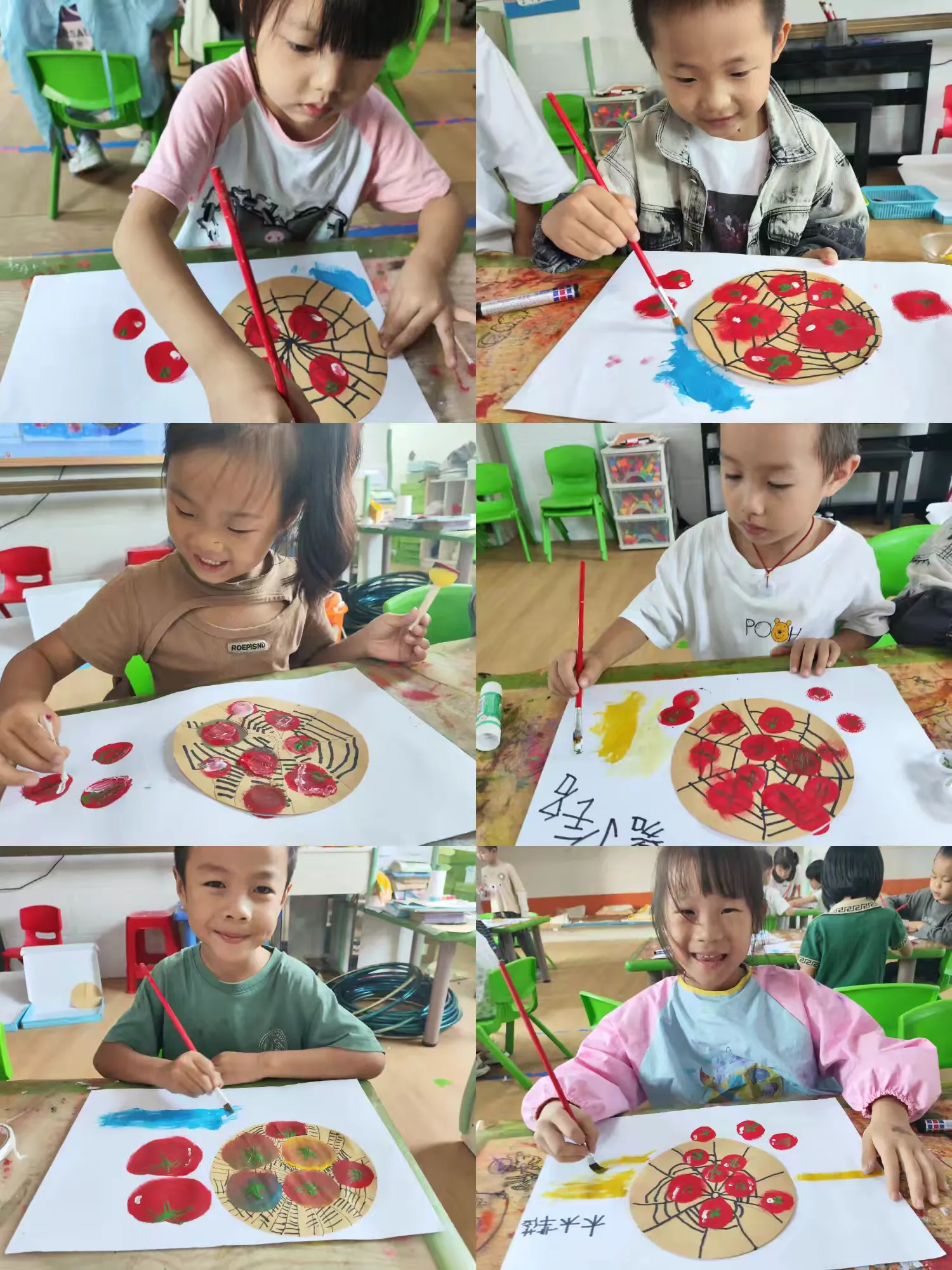 简篇-幼儿园十月生活点滴记录📷——大(1)班