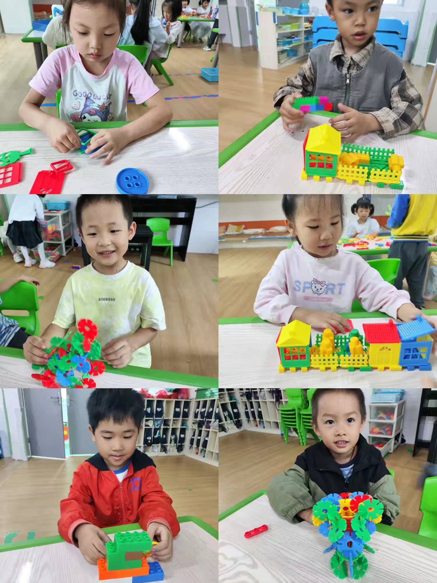 简篇-幼儿园十月生活点滴记录📷——大(1)班