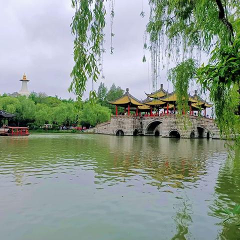 烟雨江南-济南第二十七中学2023级部.初一五班研学之旅第三天，扬州博物馆、扬州何园、扬州瘦西湖