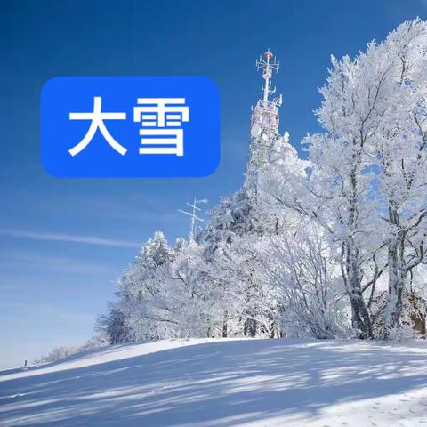 二十四节气 ｜大雪至 冬安好——中二班大雪节气活动