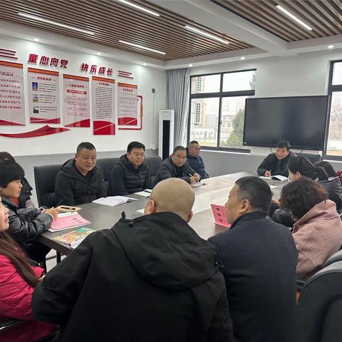 羊村庙小学综合组集体备课教研活动