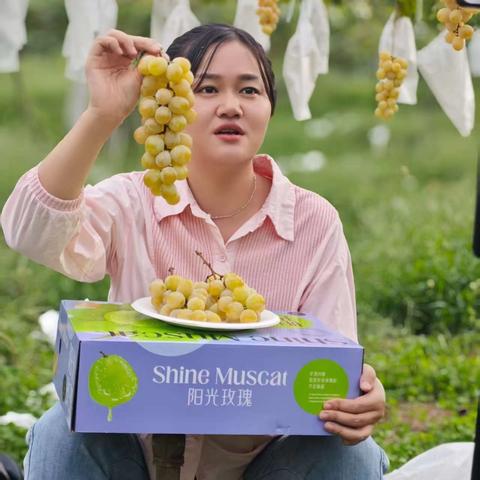 村干部变主播，“阳光玫瑰”10天售罄助振兴