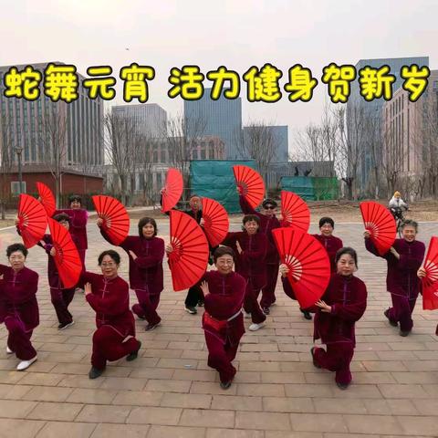 鸿达太极队亮相河西区“健身大拜年” 太极扇表演尽显传统文化魅力